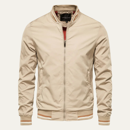 Die trendige, leichte Bomberjacke von Warwick für Herren mit Reißverschluss. 0