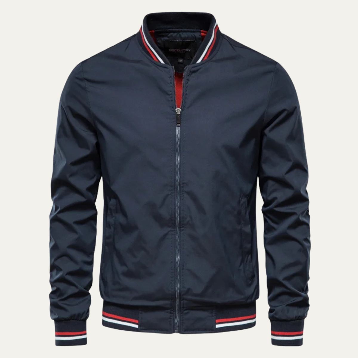 Die trendige, leichte Bomberjacke von Warwick für Herren mit Reißverschluss. 5