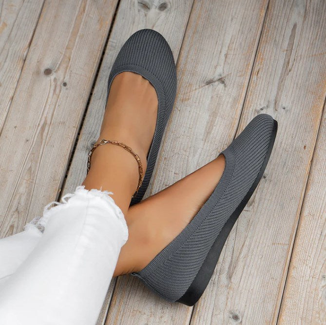 Elegante Damen Ballerinas Schuhe