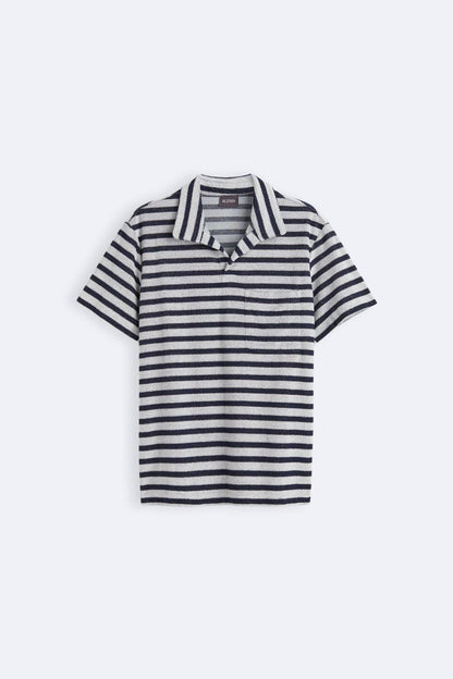 Maritime Poloshirt Streifen Modern Elegant - BerlinGlamour