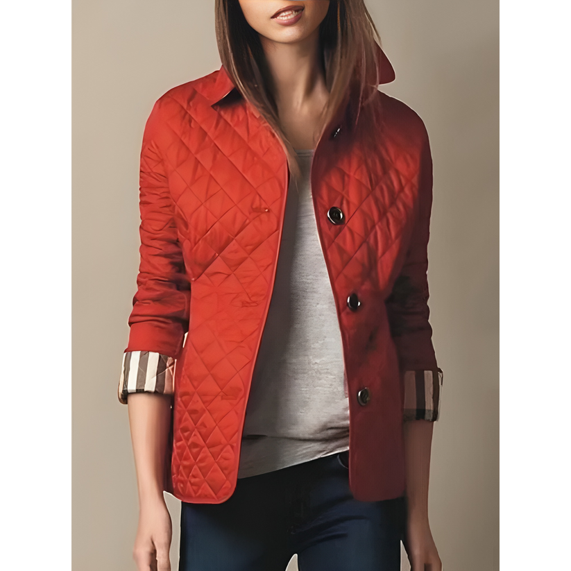 Wattierte Daunenjacke Frauen Warm Damen