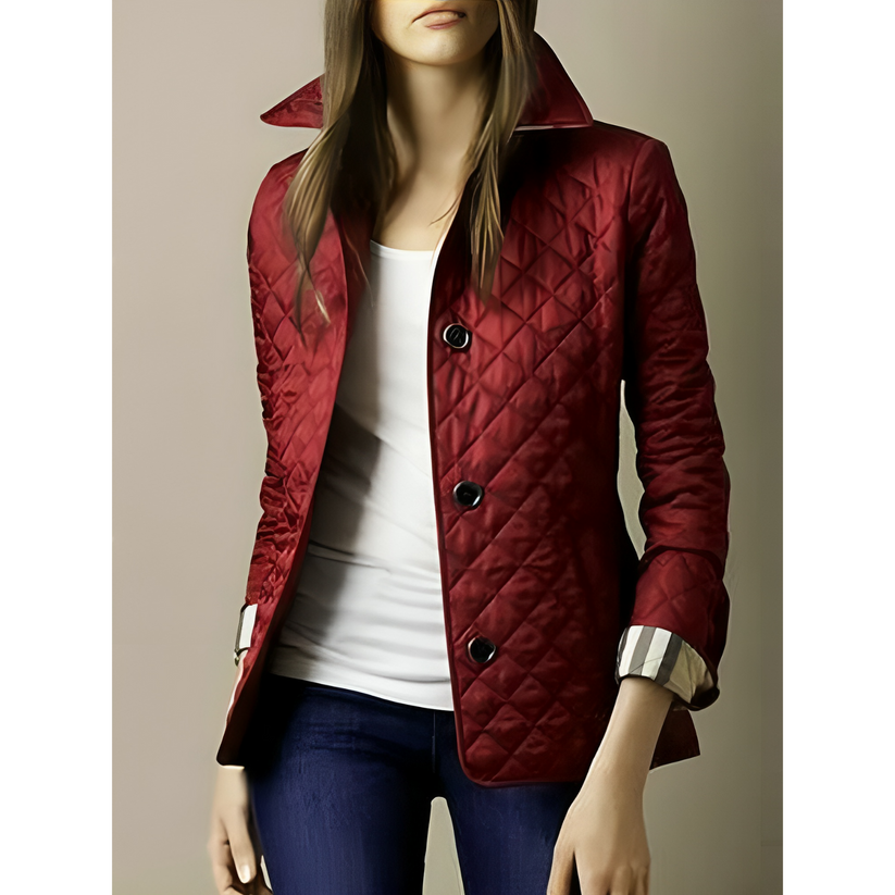 Wattierte Daunenjacke Frauen Warm Damen