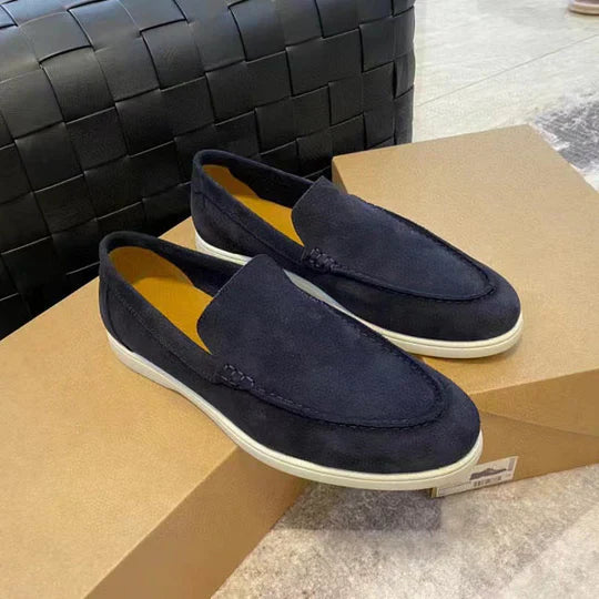 Herren Loafer Schuhe Braun Lederschuhe Elegante