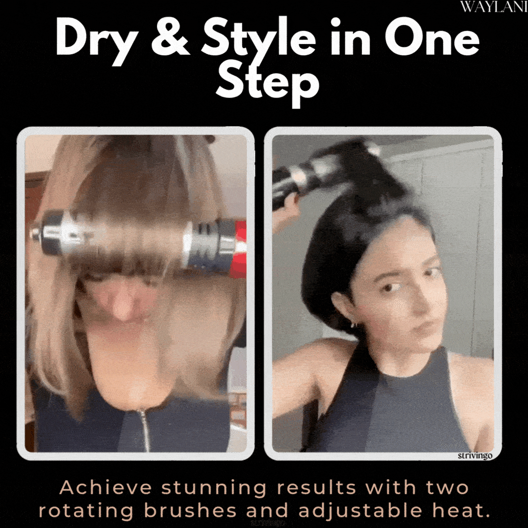 Haartrockner Styler 3in1 mit Temperaturregelung