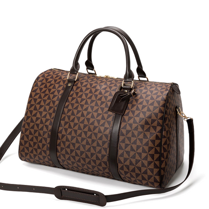 Duffle Bag | groß | Reise | Weekender Tasche | Herrentaschen-Braun-Chaps Herrenmode