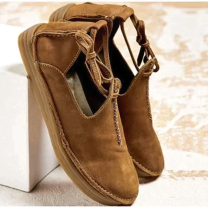 Damen Lederschuhe Herbst Stilvolle Schuhe Schwarz