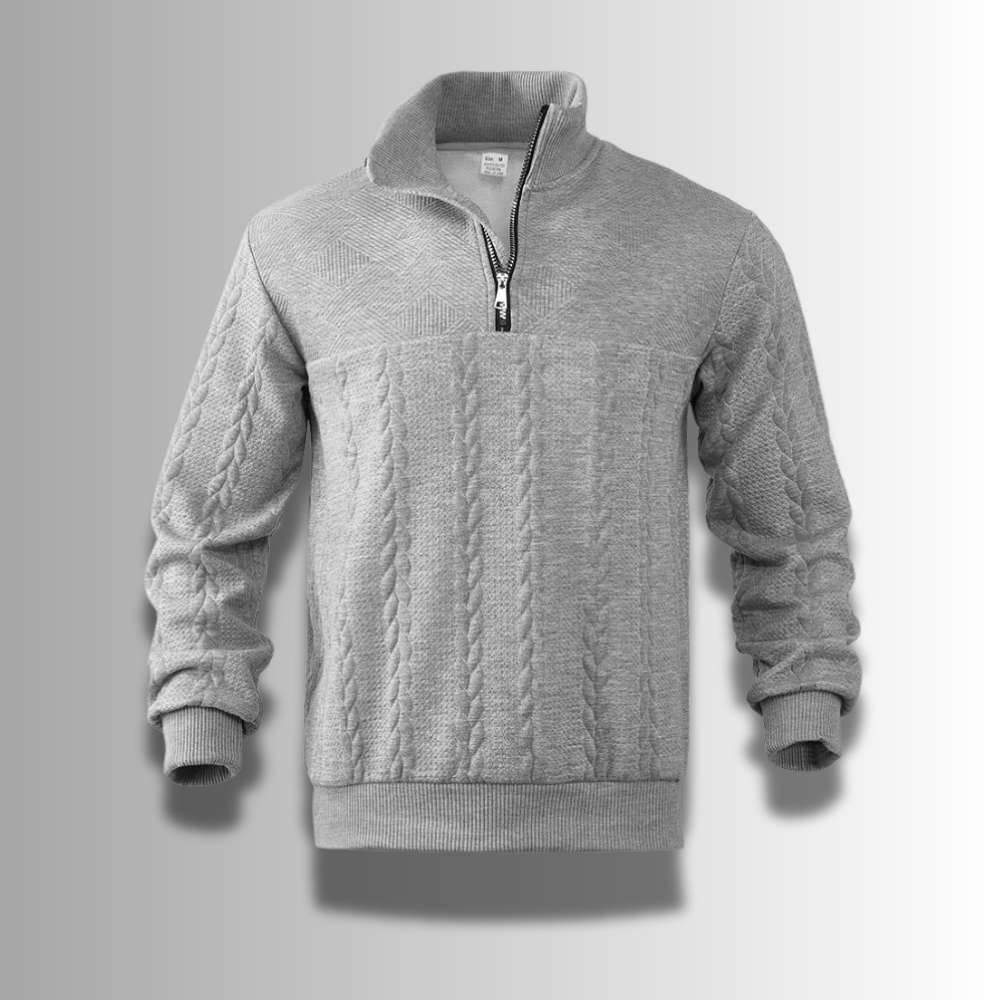 Herren Pullover Merinowolle Warm Hochwertig