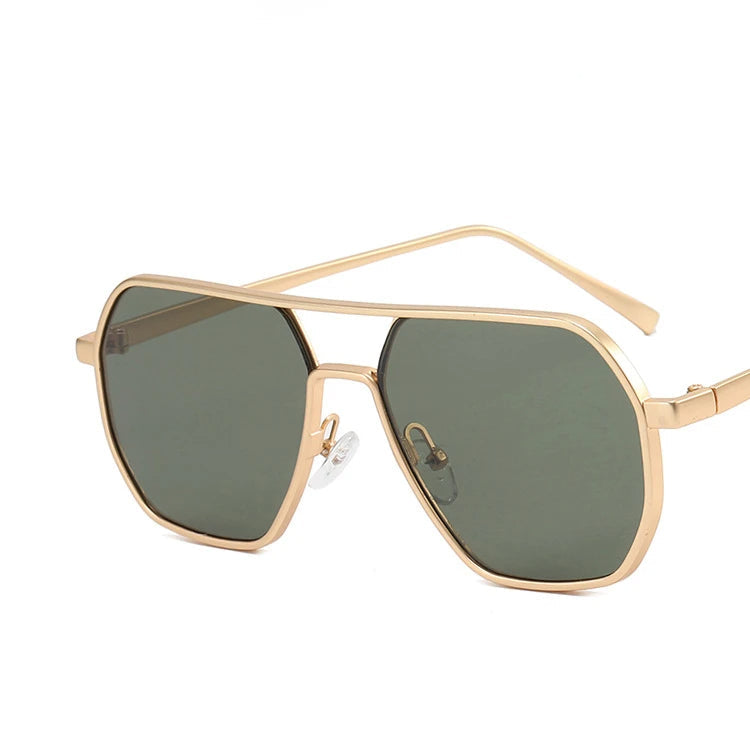 Edelstahl Pilotenbrille Herren Modern Metall Optik