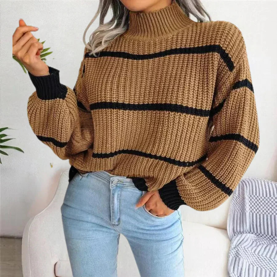 Weicher Damen Pullover Baumwolle Elegant