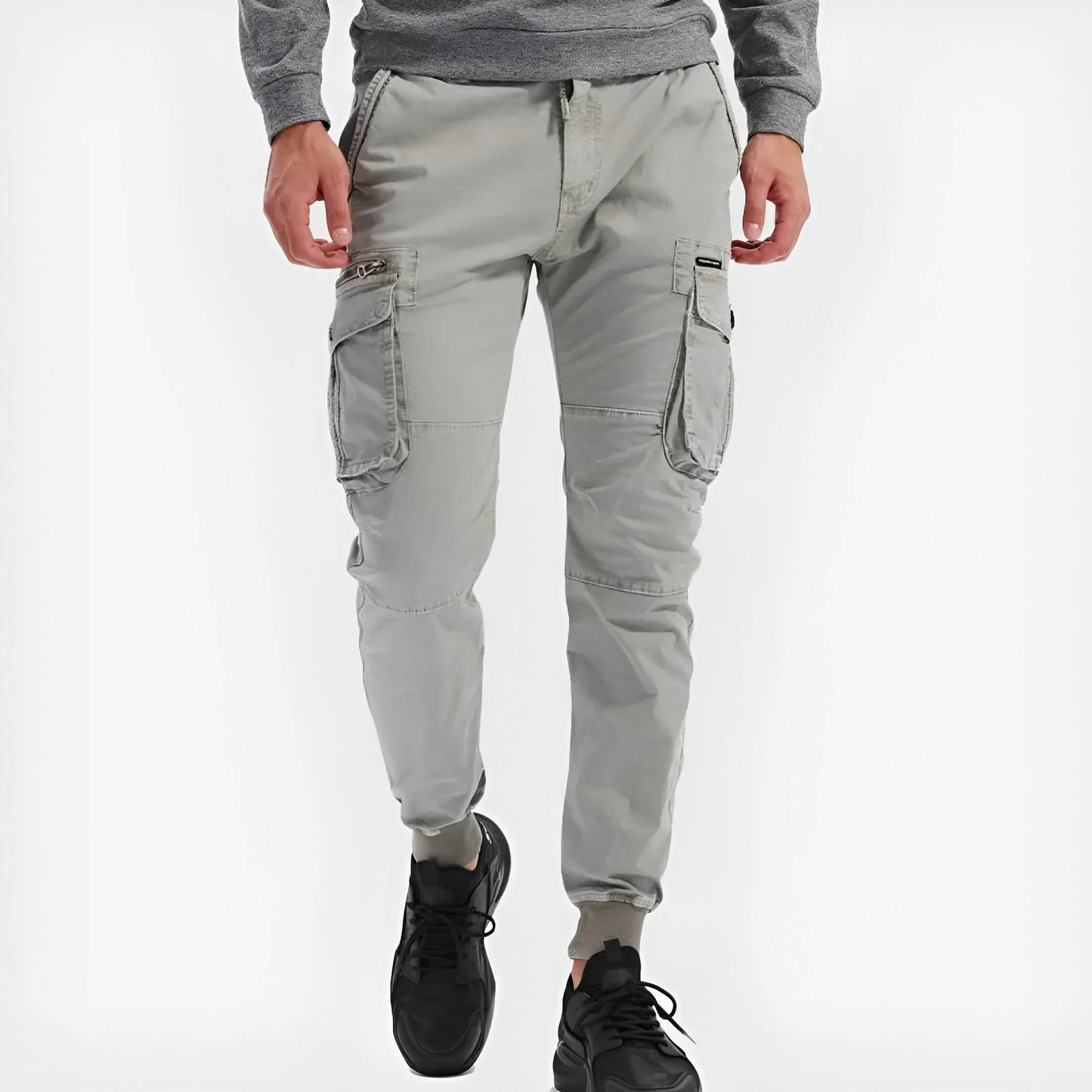 Bequeme Herren Cargo Hose Baumwoll