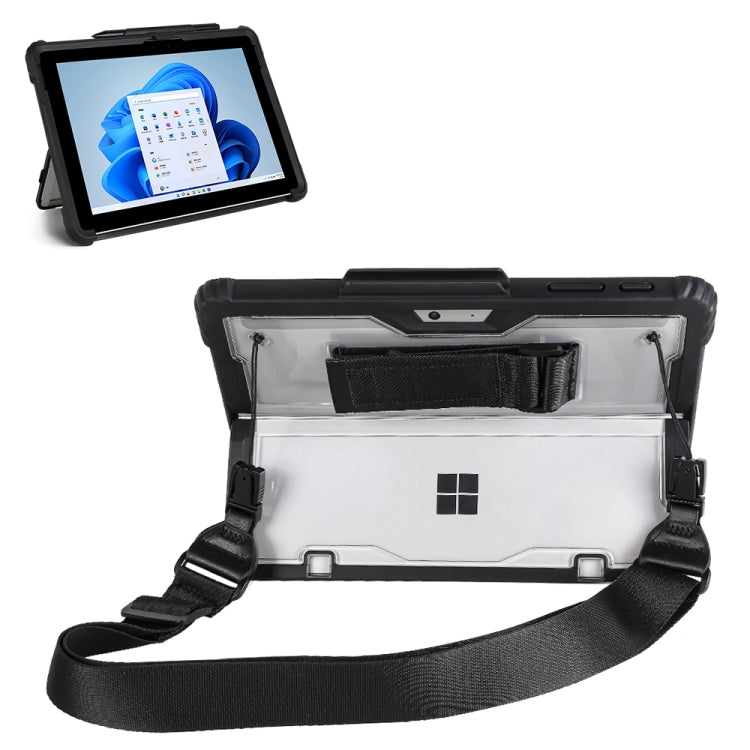 Transparente Surface Pro Hülle mit Schultergurt - BerlinGlamour