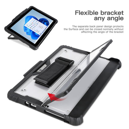 Transparente Surface Pro Hülle mit Schultergurt
