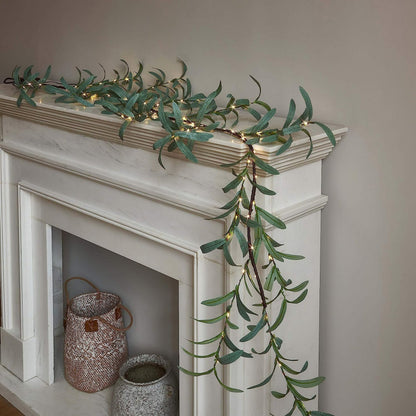 Moderne Tischlampe mit natürlichen Elementen Elegante Beleuchtung