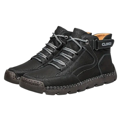 Wanderschuhe Herren Leder Orthopädisch Bequem - BerlinGlamour