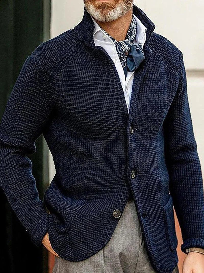 Herren Cardigan Elegent Slim Fit