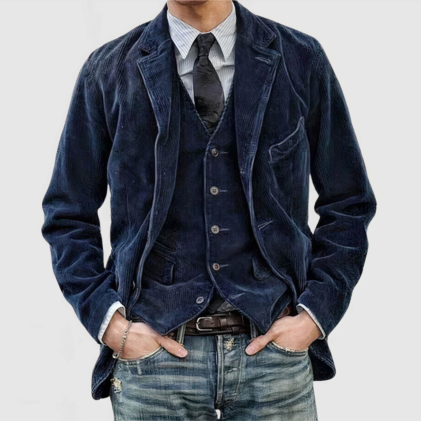 Unbeschwerte Cordjacke Elliot
