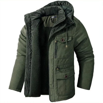 Herrenjacke Warm Isoliert Winterjacke Outdoor Stilvoll