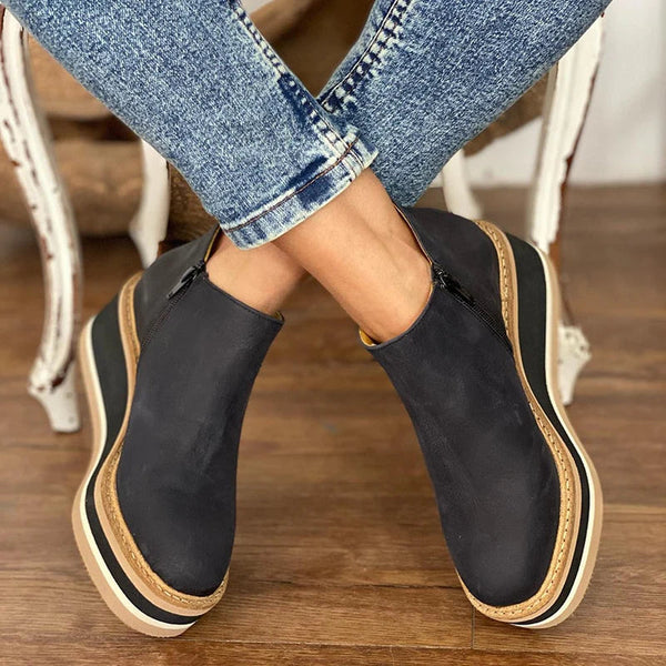 Damen Stiefeletten Niedrig Lässig Sommer