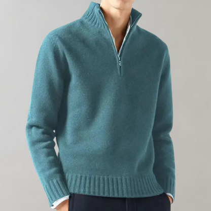 Bequemer Herren Sweater Baumwolle Elegant Größe