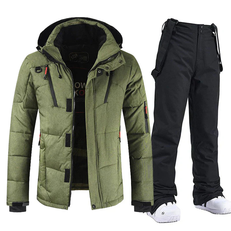 Herren Ski-Set Wasserdicht Winddicht Jacke Hose
