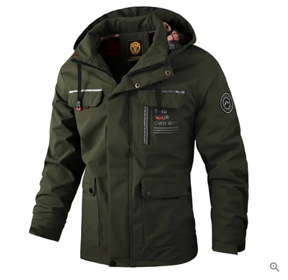Wasserdichte Winterjacke Herren Warm Isoliert