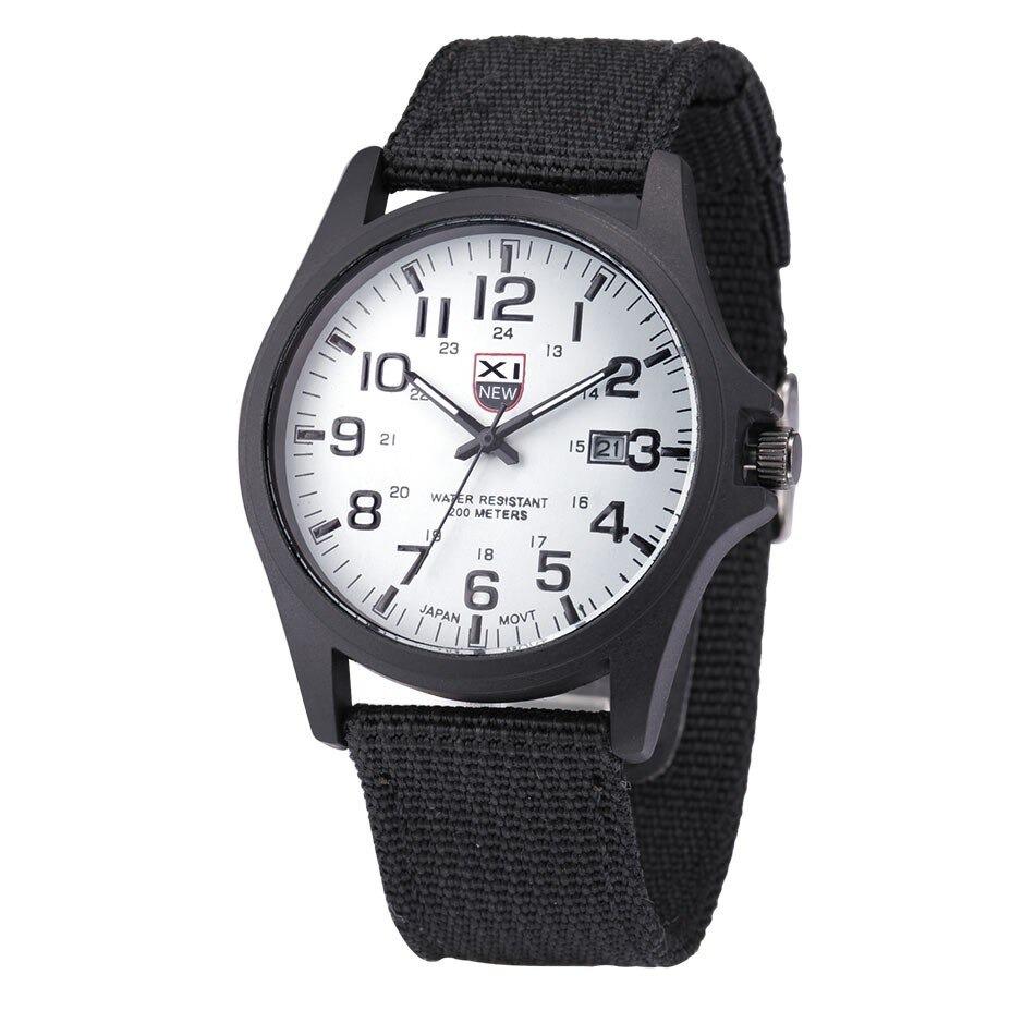 Militär Armbanduhr Taktisch Robust Schwarz