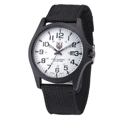 Militär Armbanduhr Taktisch Robust Schwarz