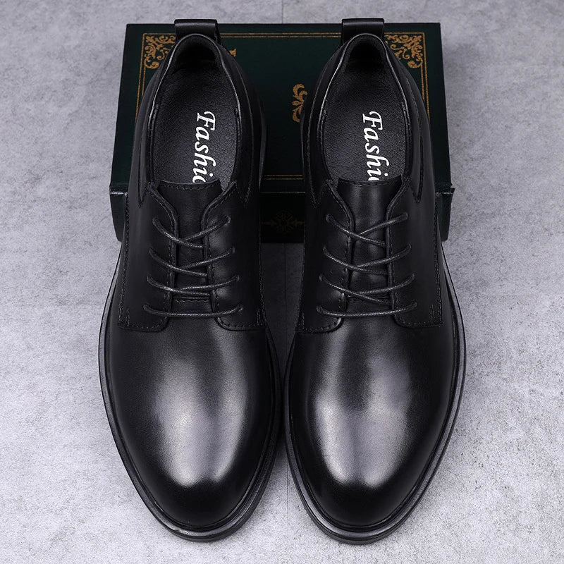 Männer Business Schuhe Elegant Schwarz