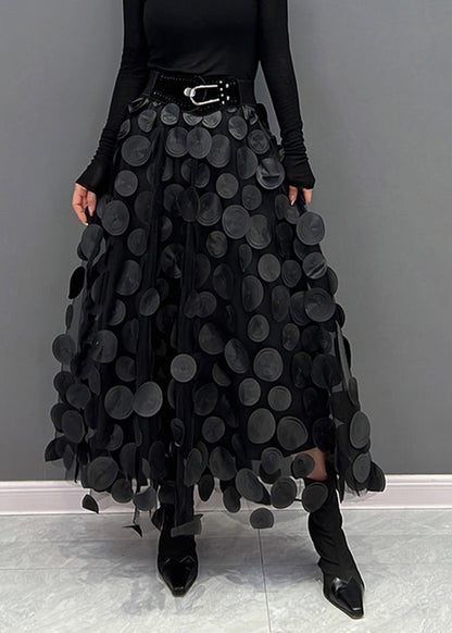 Damen Rock Tüll Polka Dot Rock Frauen Mode Berlin
