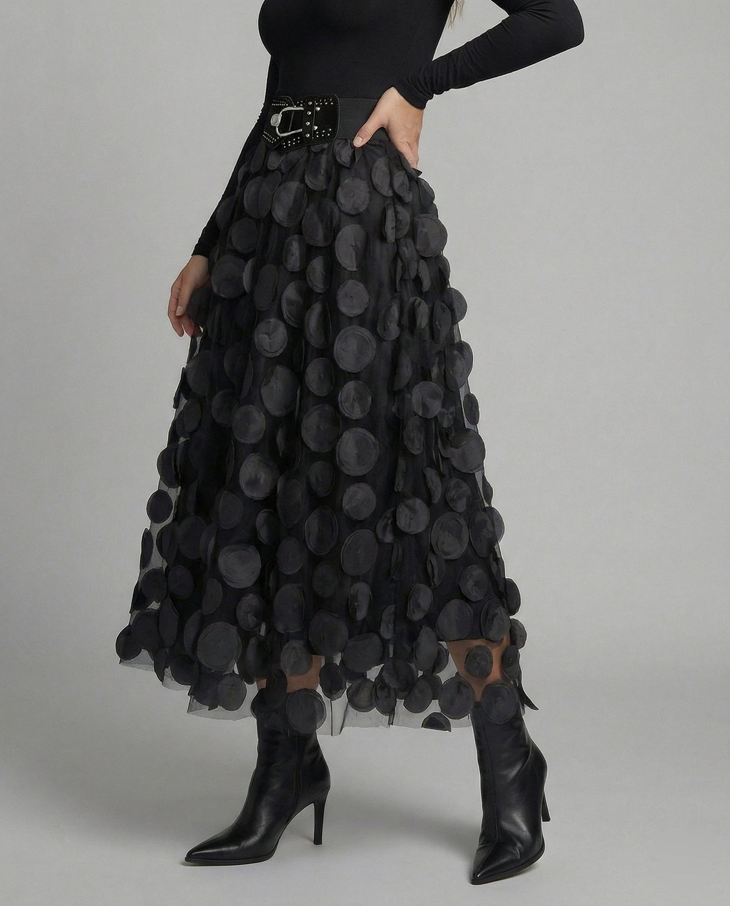Damen Rock Tüll Polka Dot Rock Frauen Mode Berlin - BerlinGlamour