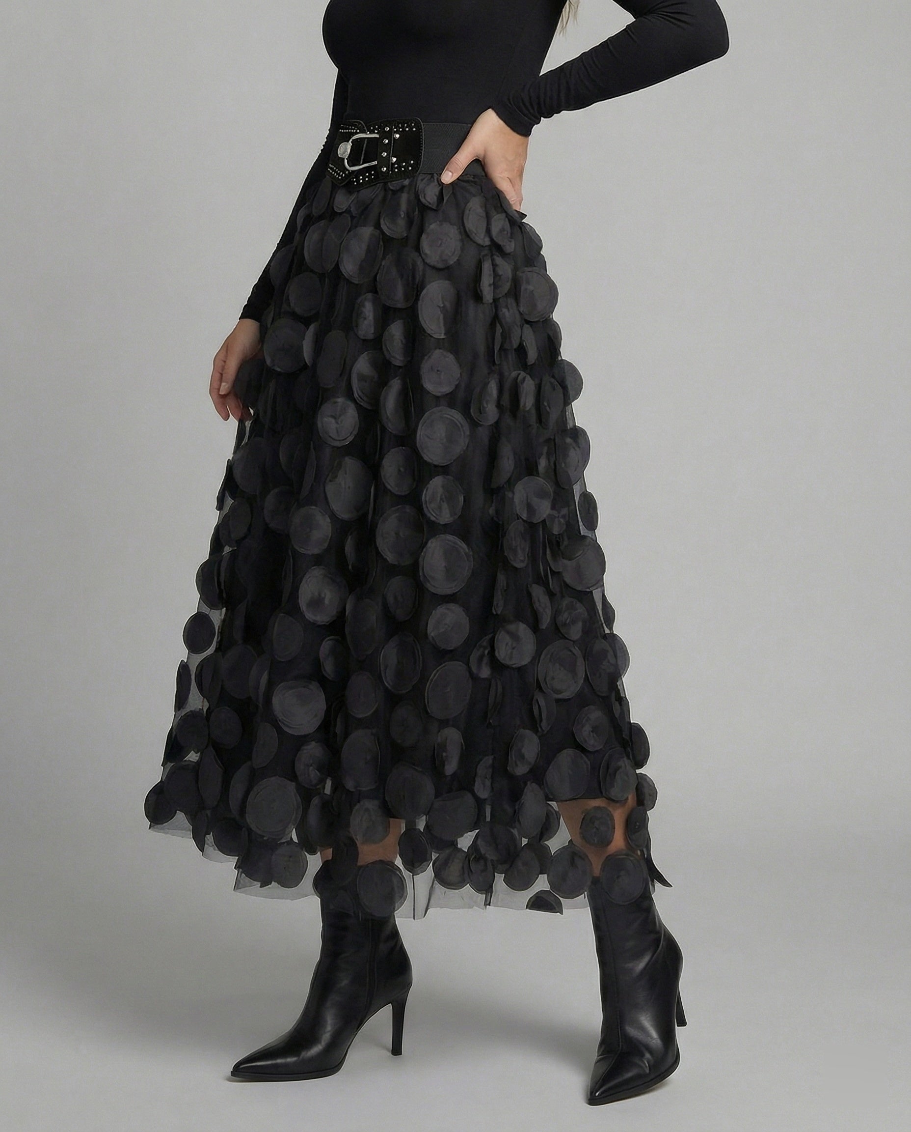 Damen Rock Tüll Polka Dot Rock Frauen Mode Berlin - BerlinGlamour