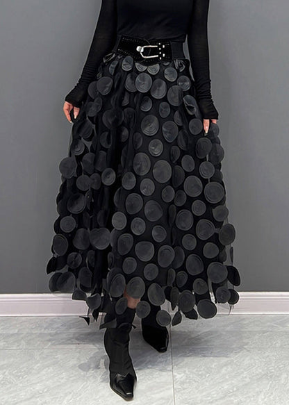 Damen Rock Tüll Polka Dot Rock Frauen Mode Berlin