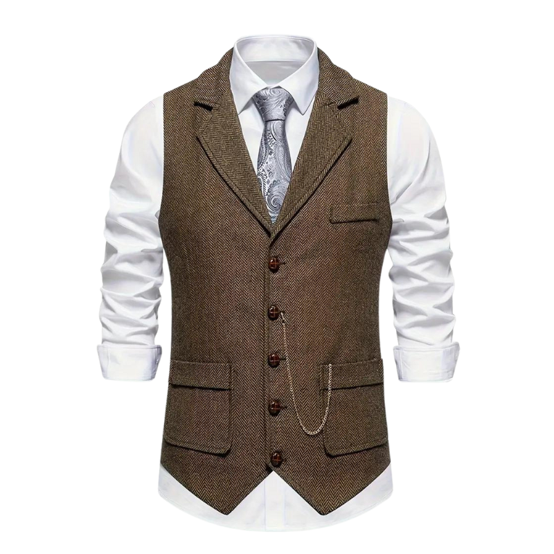 Herrenweste Elegant Slim Fit Modern - BerlinGlamour