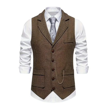 Herrenweste Elegant Slim Fit Modern - BerlinGlamour