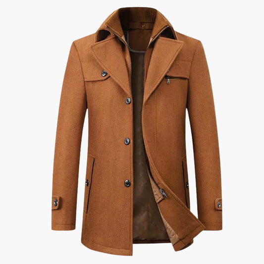 Eleganter Mantel für Herren 0