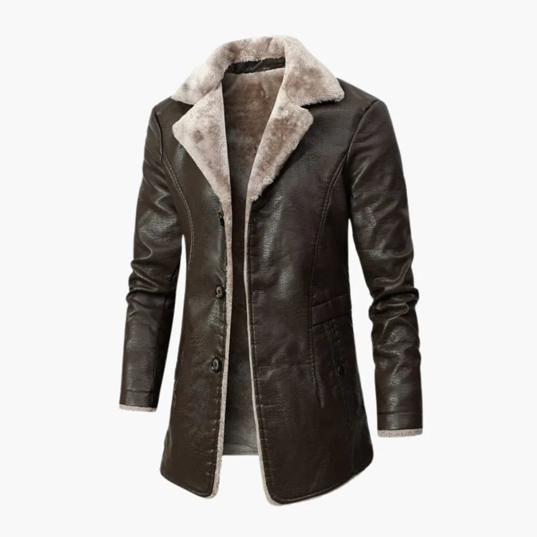 Eleganter Wintermantel für Herren 1