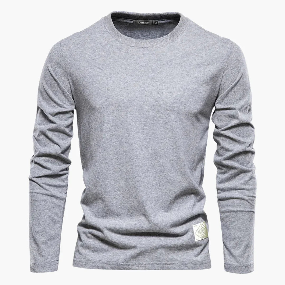 Elegantes Langarm-T-Shirt für Herren 2
