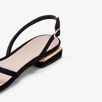 Goldene Hochhackigen Sandaletten Damen