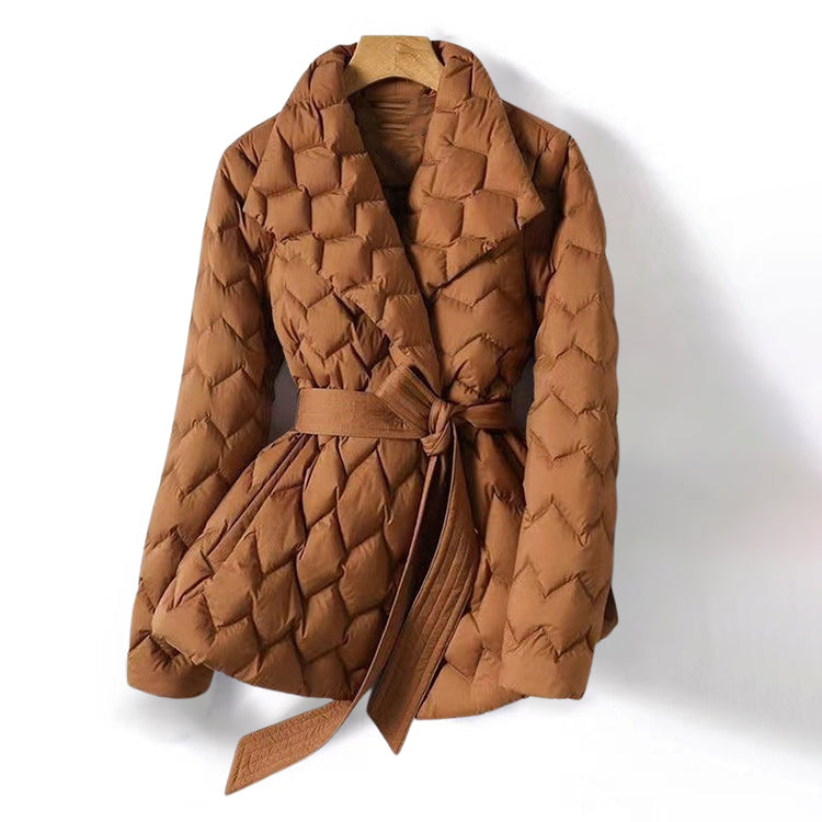Schicke Daunenjacke Warm Winter Mantel Damen