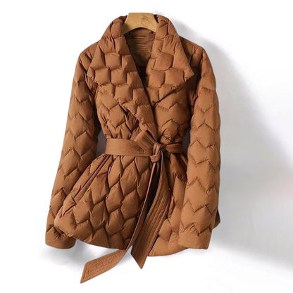 Schicke Daunenjacke Warm Winter Mantel Damen