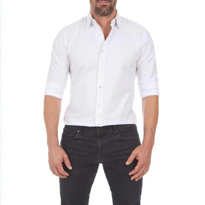 Elite - Anti-Knitter-Bluse mit Reißverschluss-Chaps Herrenmode