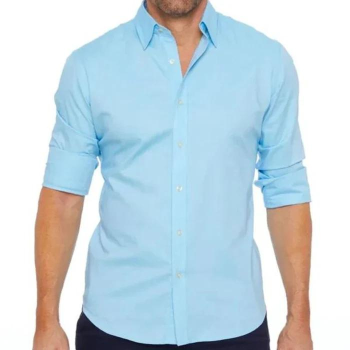 Elite - Anti-Knitter-Bluse mit Reißverschluss-Chaps Herrenmode
