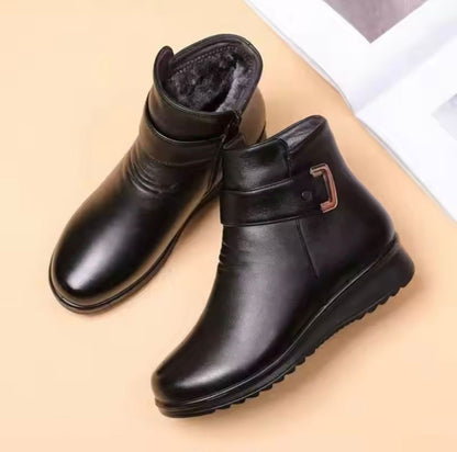 Damen Winterstiefel Warm Fell gefüttert Schnee Stiefel - BerlinGlamour
