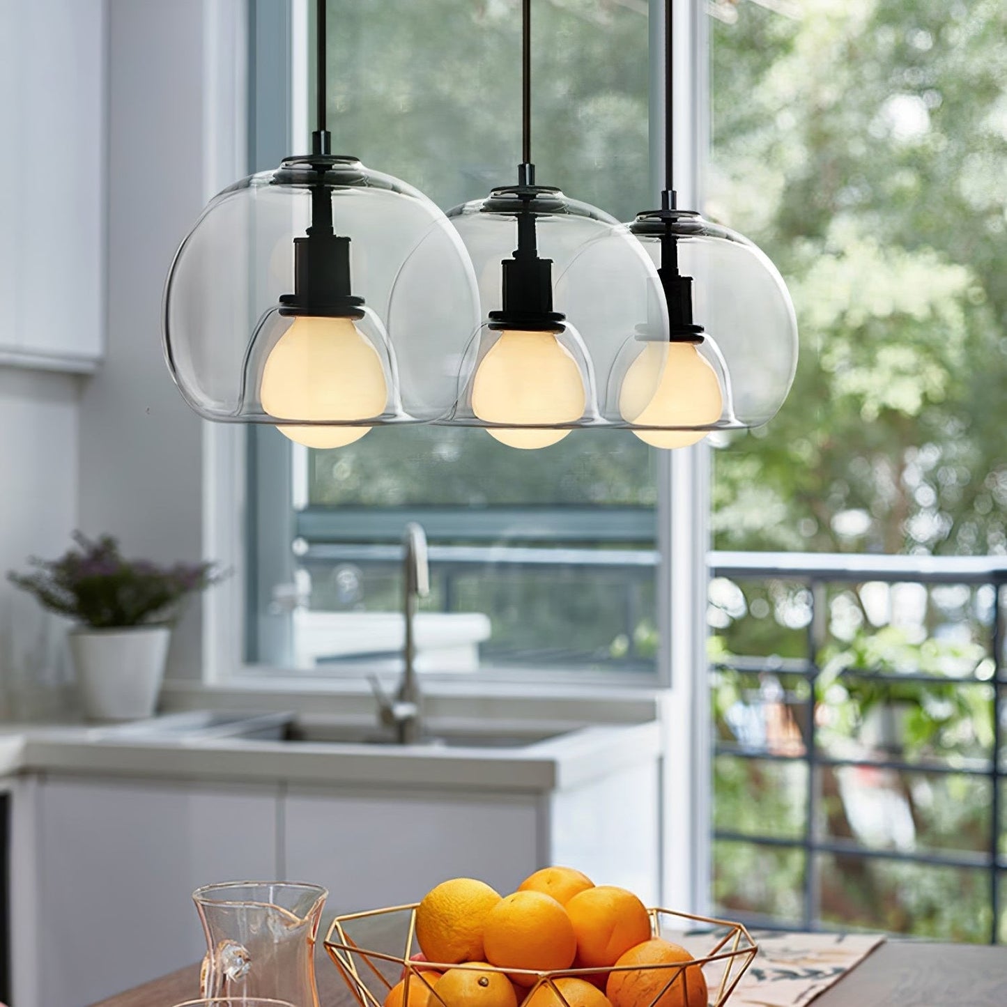 Moderne LED Pendelleuchte Minimalistisch Dimmbar
