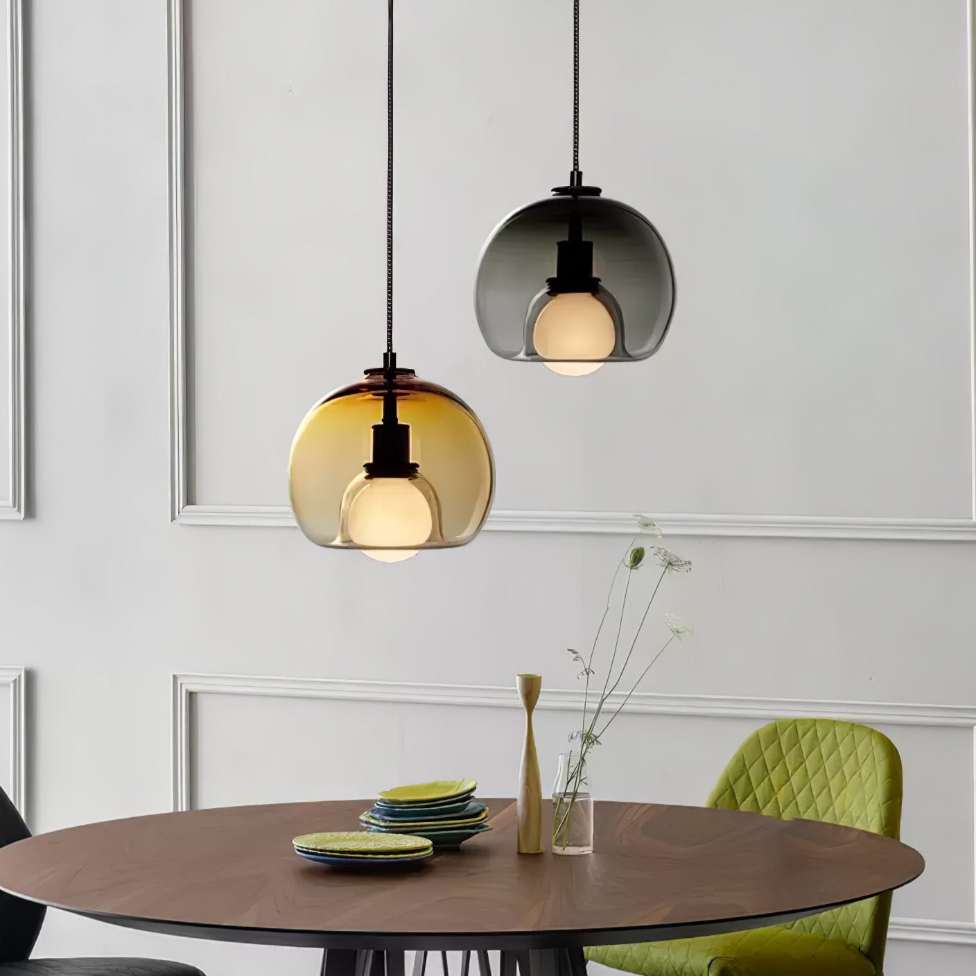 Moderne LED Pendelleuchte Minimalistisch Dimmbar