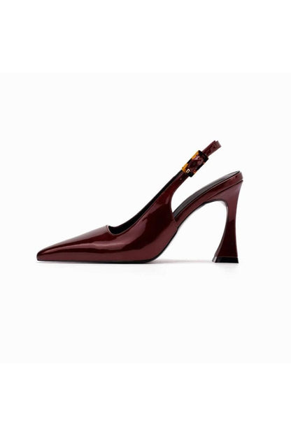 Lackleder Pumps Damen Elegant Hochzeit Schuhe