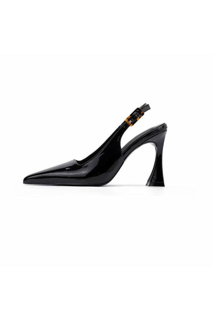 Lackleder Pumps Damen Elegant Hochzeit Schuhe