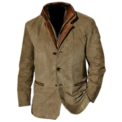 Ledermantel Weich Lederjacke Classic Damen