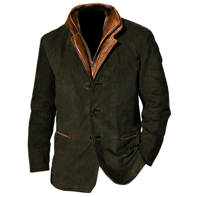 Ledermantel Weich Lederjacke Classic Damen