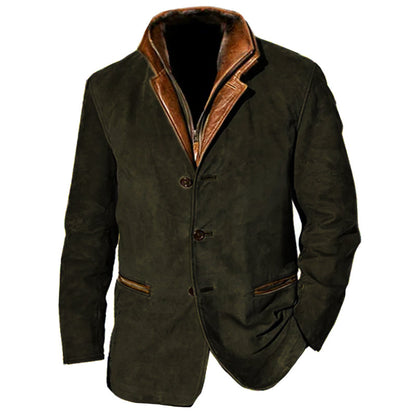 Ledermantel Weich Lederjacke Classic Damen